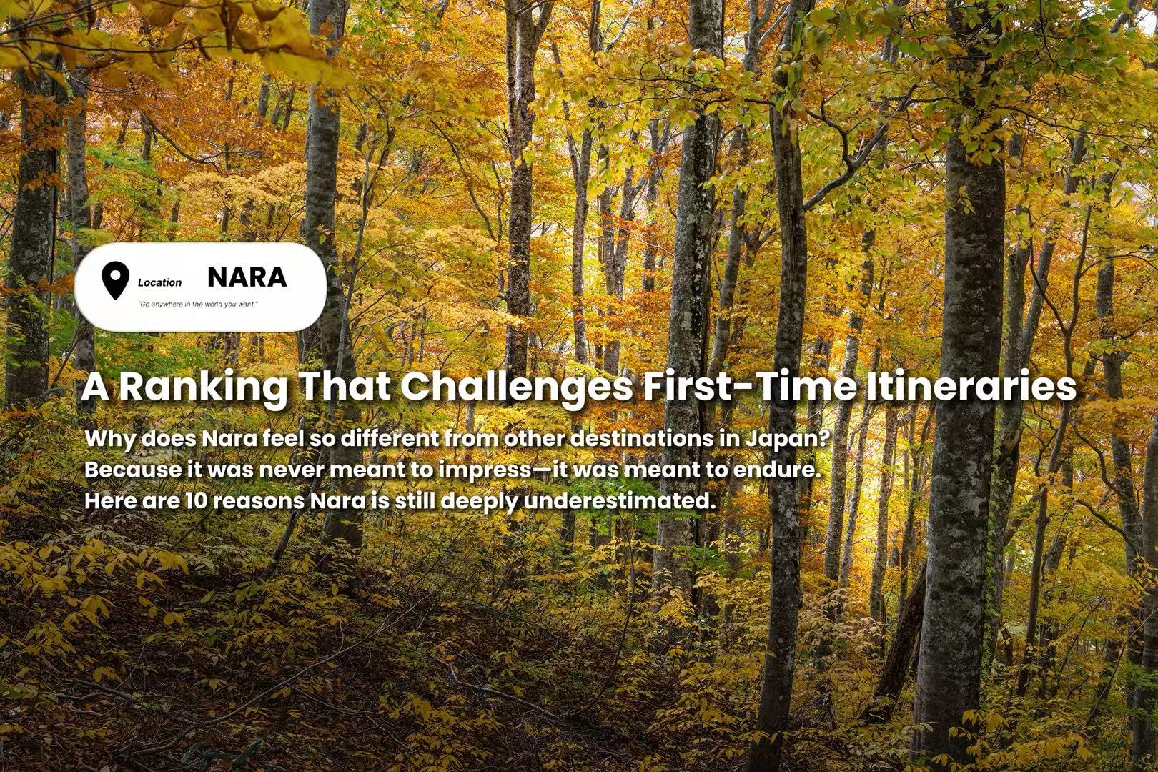 Top 10 Reasons Nara Is Japan’s Most Underestimated Destination