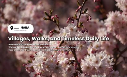 Top 10 Slow Travel Experiences in Nara Prefecture