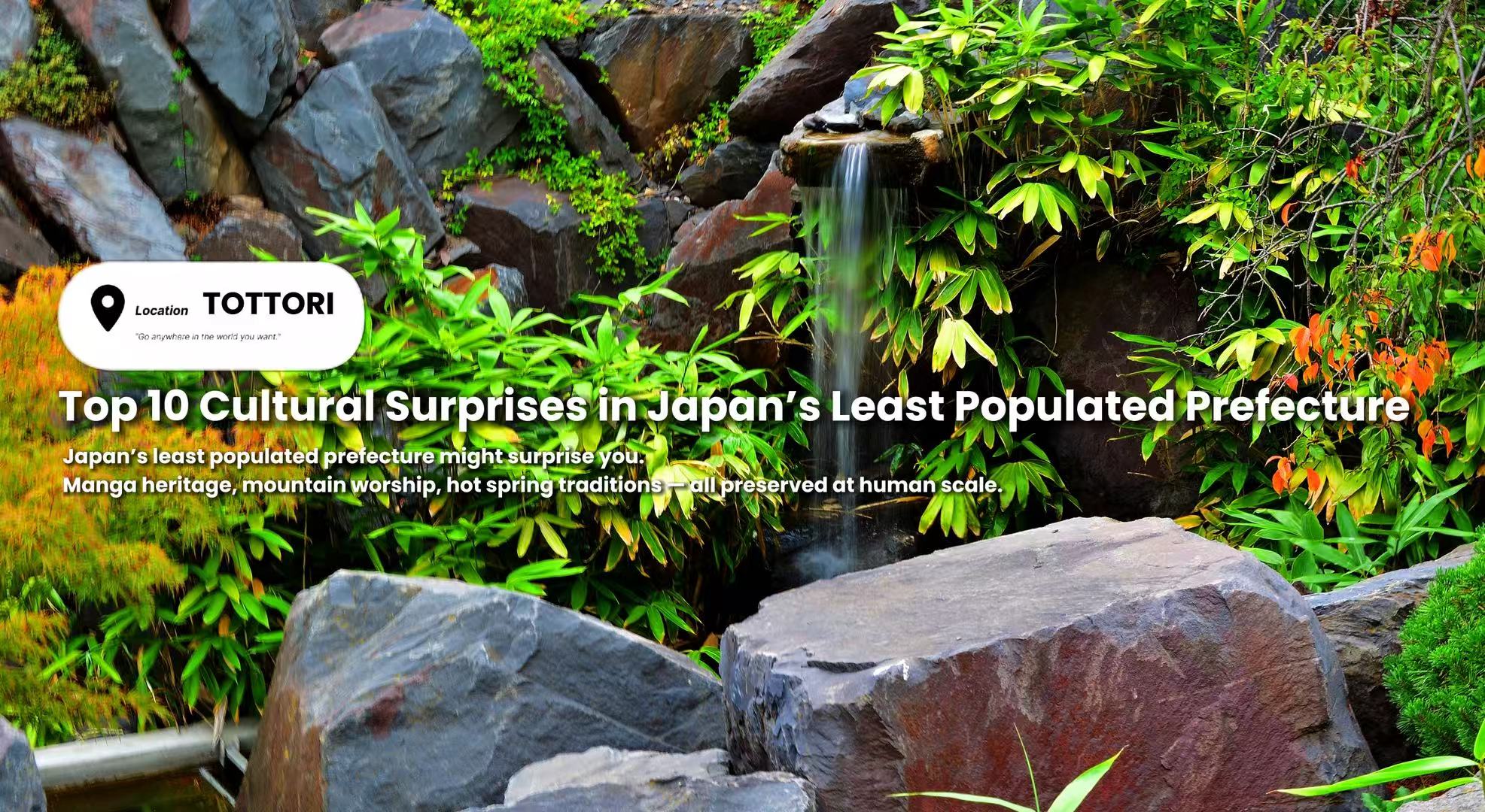 Top 10 Cultural Surprises in Japan’s Least Populated Prefecture