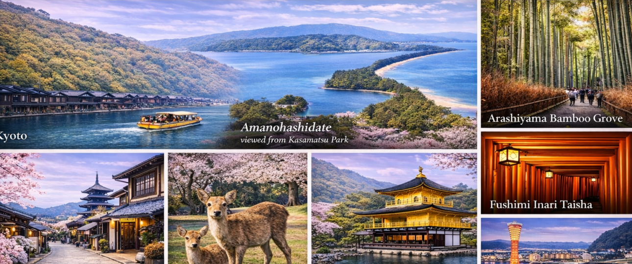 Real 7-Day Japan Itinerary | Osaka, Kyoto & Nara with Amanohashidate, Ine, Kobe & Arima Onsen Real 7-Day Japan Itinerary | Osaka, Kyoto & Nara with Amanohashidate, Ine, Kobe & Arima Onsen